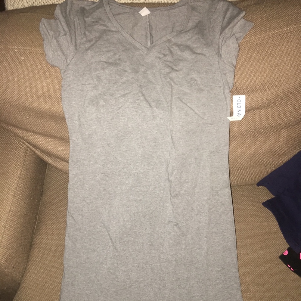 Women grey T-shirt dress